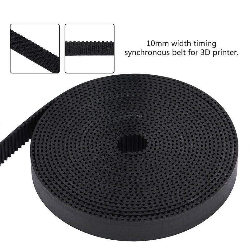 2GT Rubber Timing Belt 10mm Width For 3D Printer Low Noise High Wear Resistance - Image 3